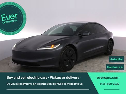 Used 2025 Tesla Model 3 Long Range RWD image 1