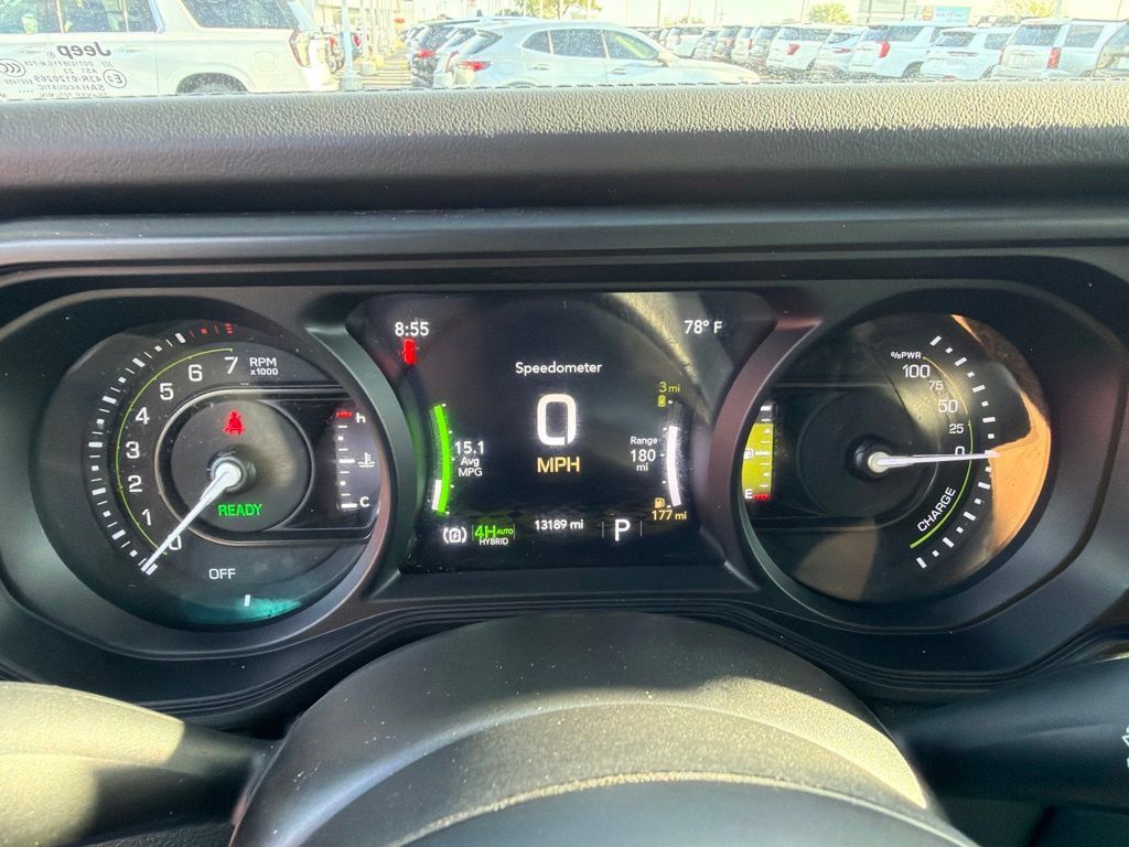 Used 2024 Jeep Wrangler Unlimited Rubicon 4xe w/ Technology Group AWD/4WD image 28