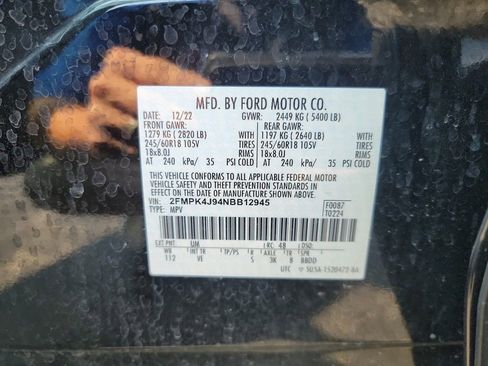 Used 2022 Ford Edge SEL w/ Convenience Package image 32