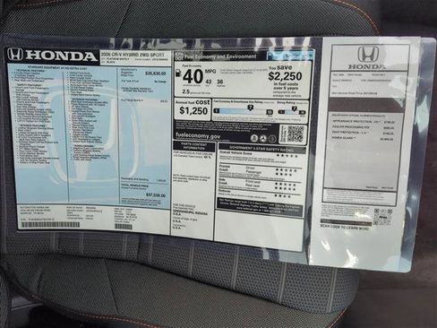 New 2026 Honda CR-V Sport image 25