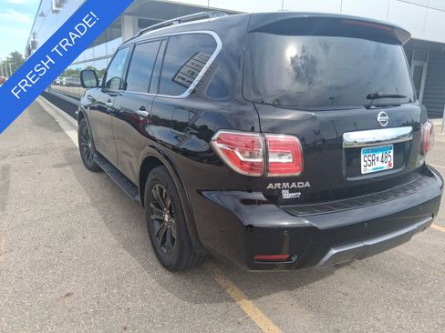 Used 2019 Nissan Armada Platinum w/ Captain's Chairs Package AWD/4WD image 3