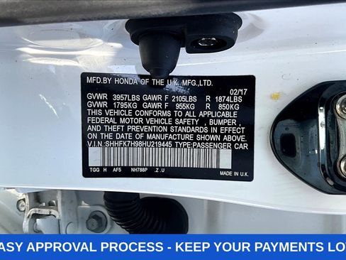Used 2017 Honda Civic Sport Touring image 24