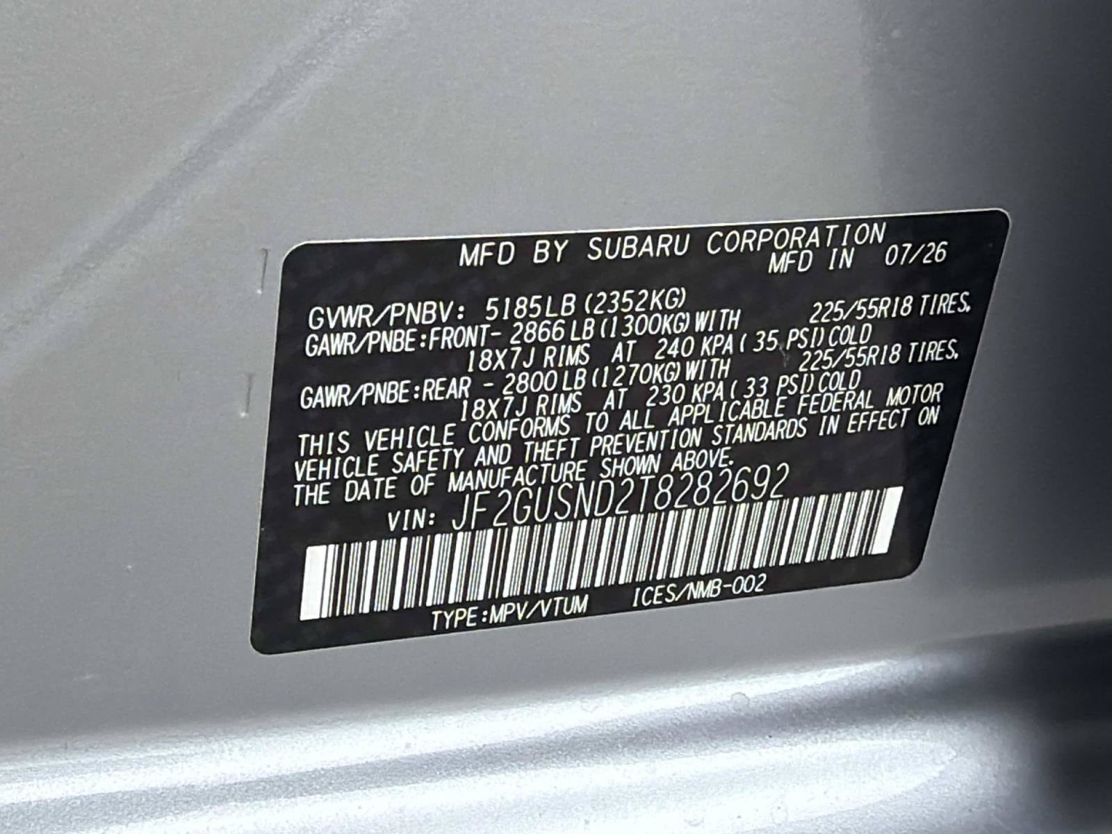 New 2026 Subaru Crosstrek 2.5i Limited AWD/4WD image 26