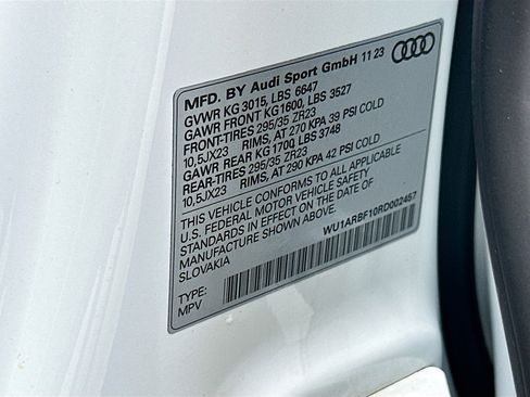Used 2024 Audi RS Q8 w/ Black Optic Package AWD/4WD image 36