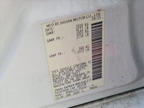 Used 2015 Nissan Altima 2.5 S w/ Power Driver Seat Package image 22