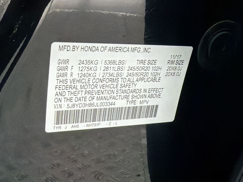 Used 2018 Acura MDX FWD w/ Advance Package image 25