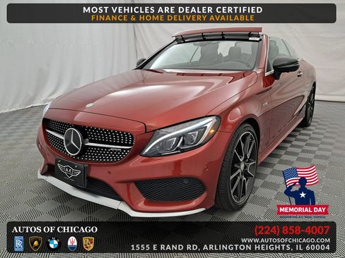 Used 2017 Mercedes-Benz C 43 AMG 4MATIC Cabriolet w/ Parking Assist Package image 1