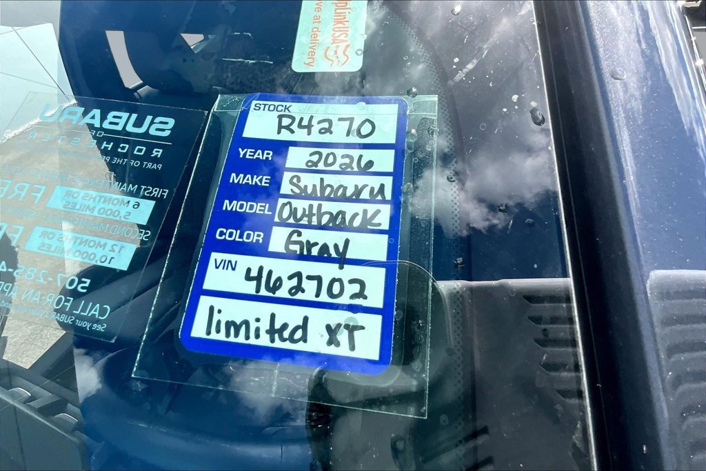 Certified 2026 Subaru Outback Limited XT AWD/4WD image 26