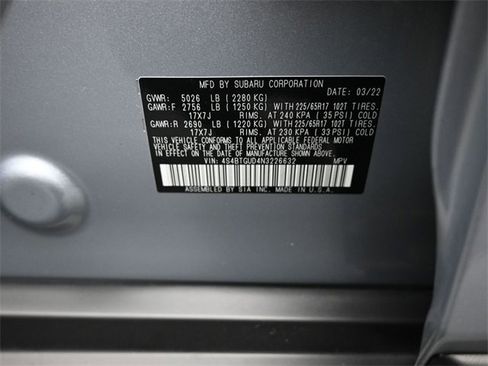 Used 2022 Subaru Outback Wilderness image 15