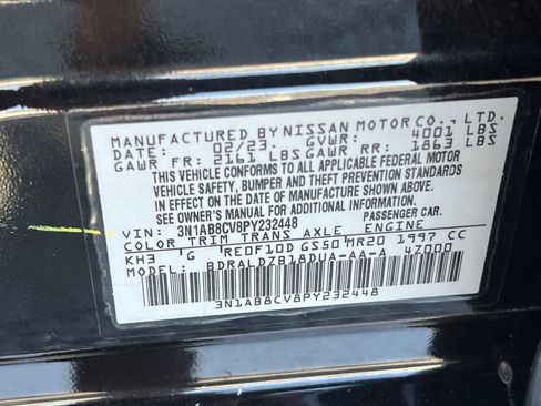 Used 2023 Nissan Sentra SV FWD image 35