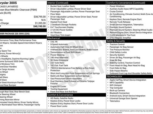 Used 2018 Chrysler 300 S image 29