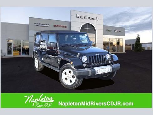 Used 2015 Jeep Wrangler Unlimited Sahara w/ Dual Top Group image 1
