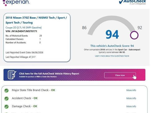 Used 2018 Nissan 370Z Coupe image 11
