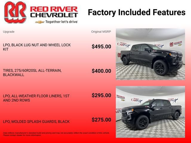 New 2026 Chevrolet Silverado 1500 RST w/ Z71 Off-Road Package AWD/4WD image 15