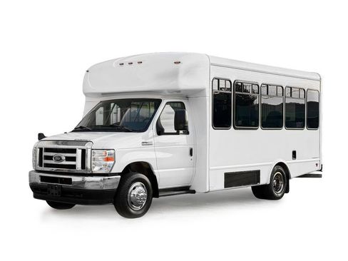 Used 2023 Ford E-450 and Econoline 450 Super Duty w/ Shuttle Bus Prep Package RWD image 2