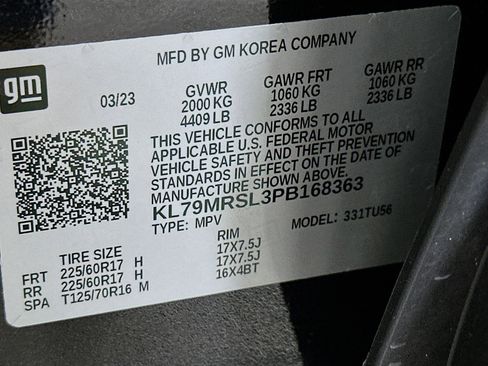 Used 2023 Chevrolet TrailBlazer LT w/ LPO, Blackout Package image 12