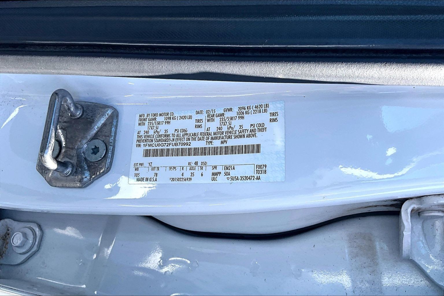 Used 2015 Ford Escape SE FWD image 5