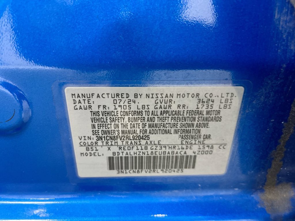 Used 2024 Nissan Versa SR FWD image 26
