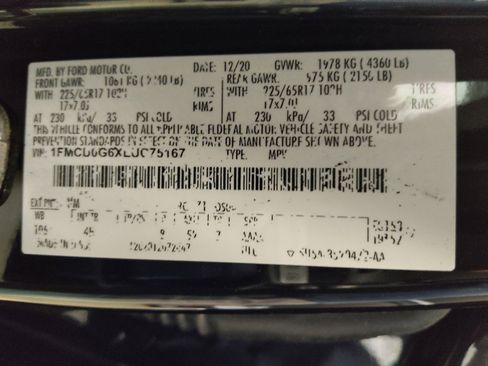 Used 2020 Ford Escape SE FWD image 33