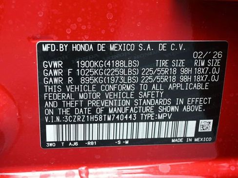 New 2026 Honda HR-V Sport image 2