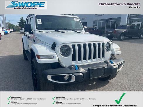 Used 2022 Jeep Wrangler Unlimited Sahara w/ Cold Weather Group AWD/4WD image 1