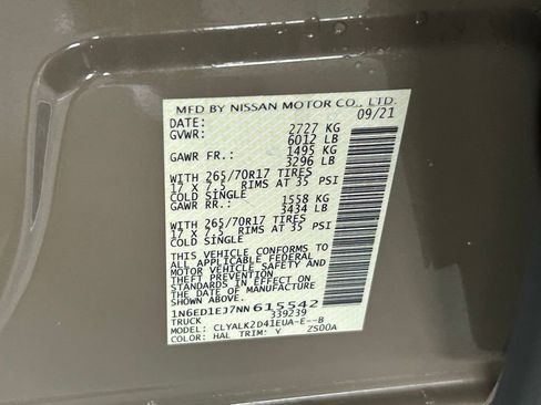 Used 2022 Nissan Frontier Pro-X w/ Pro-X Premium Package image 51