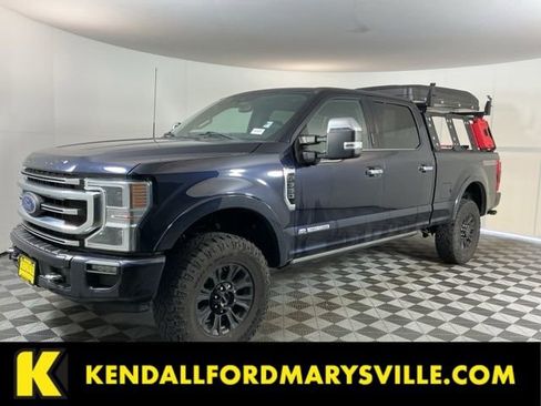Used 2022 Ford F350 Platinum w/ Tremor Off-Road Package AWD/4WD image 1