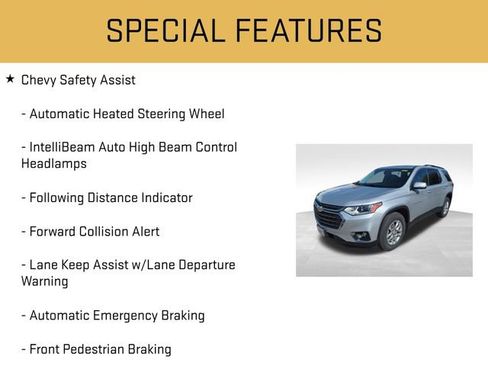 Used 2021 Chevrolet Traverse LT w/ LPO, Floor Liner Package AWD/4WD image 13