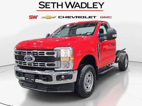 Used 2024 Ford F350 XL w/ Snow Plow Prep Package AWD/4WD image 3
