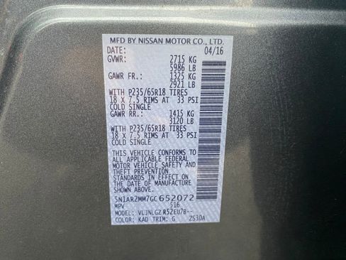 Used 2016 Nissan Pathfinder SL w/ SL Premium Package image 19