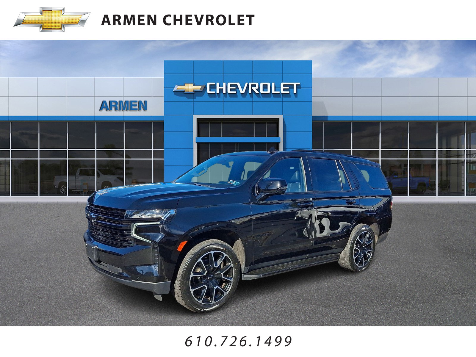 Certified 2023 Chevrolet Tahoe RST w/ Luxury Package AWD/4WD image 1