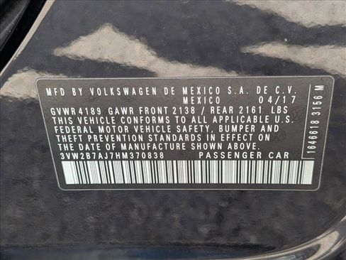 Used 2017 Volkswagen Jetta S FWD image 16