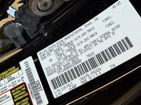 Used 2025 Toyota Tundra SR5 AWD/4WD image 31