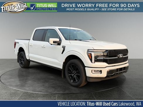 Used 2025 Ford F150 Platinum w/ FX4 Off-Road Package AWD/4WD image 1