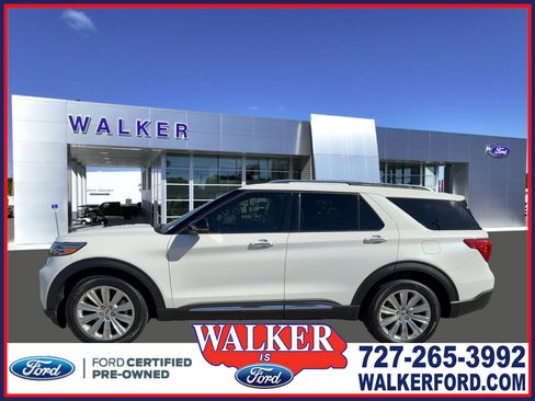 Certified 2023 Ford Explorer Limited w/ Equipment Group 301A image 1