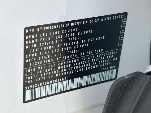 Certified 2022 Volkswagen Taos SE AWD/4WD image 25