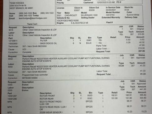 Used 2021 Chevrolet Silverado 1500 LT w/ Remote Start Package image 37