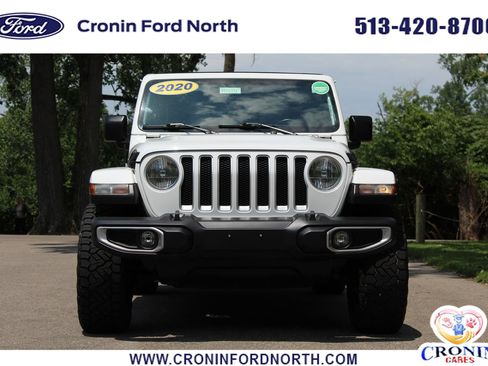 Used 2020 Jeep Wrangler Unlimited Sahara w/ Cold Weather Group AWD/4WD image 2