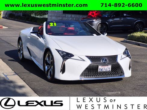 Certified 2021 Lexus LC 500 Convertible w/ Touring Package RWD image 5