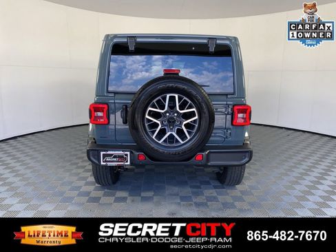 Used 2024 Jeep Wrangler Unlimited Sahara w/ Safety Group AWD/4WD image 6
