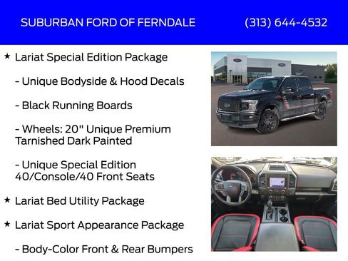 Used 2020 Ford F150 Lariat w/ Equipment Group 502A Luxury image 17