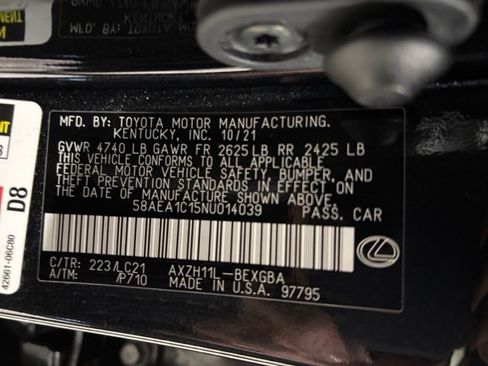 Used 2022 Lexus ES 300h 300h Luxury image 34