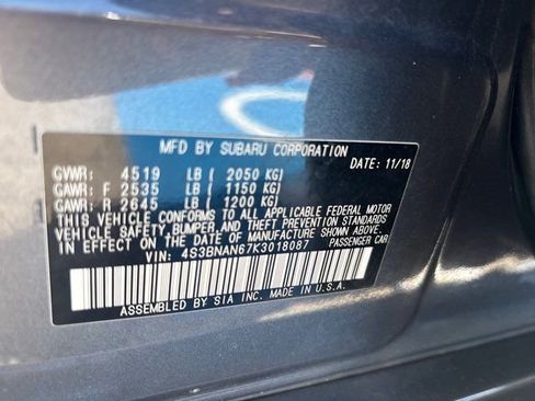 Used 2019 Subaru Legacy 2.5i Limited AWD/4WD image 62
