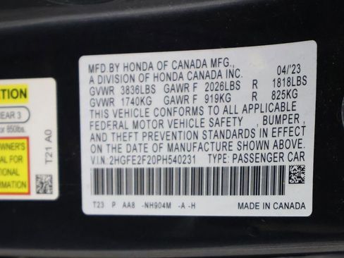 Used 2023 Honda Civic LX image 46