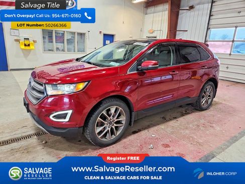 Used 2016 Ford Edge Titanium w/ Equipment Group 302A AWD/4WD image 1