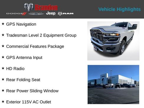 New 2026 RAM 2500 Tradesman AWD/4WD image 2