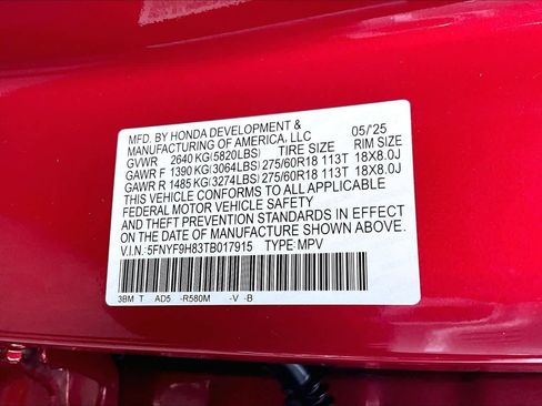 Used 2026 Honda Passport TrailSport Elite image 34