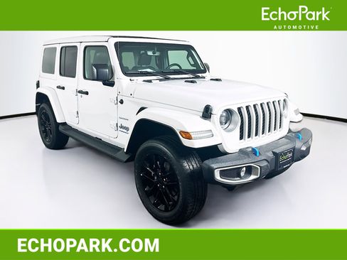Used 2023 Jeep Wrangler Unlimited Sahara w/ Cold Weather Group AWD/4WD image 1