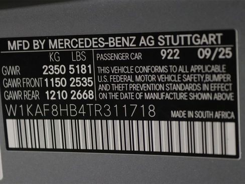 New 2026 Mercedes-Benz C 43 AMG 4MATIC Sedan image 14