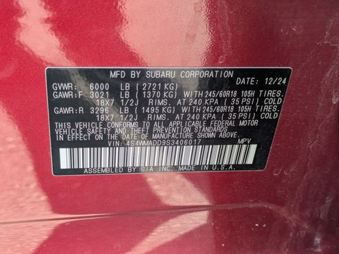 Used 2025 Subaru Ascent Premium AWD/4WD image 37
